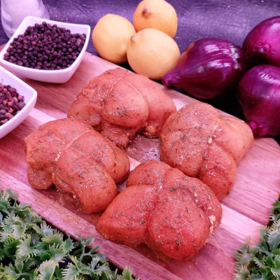 4 Garlic Chicken Parcels