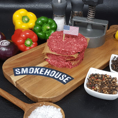 4 Homemade Tennessee Beef Burgers