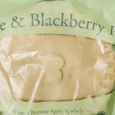 Family Apple & Blackberry Pie