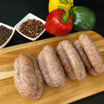Homemade Lincolnshire Sausages